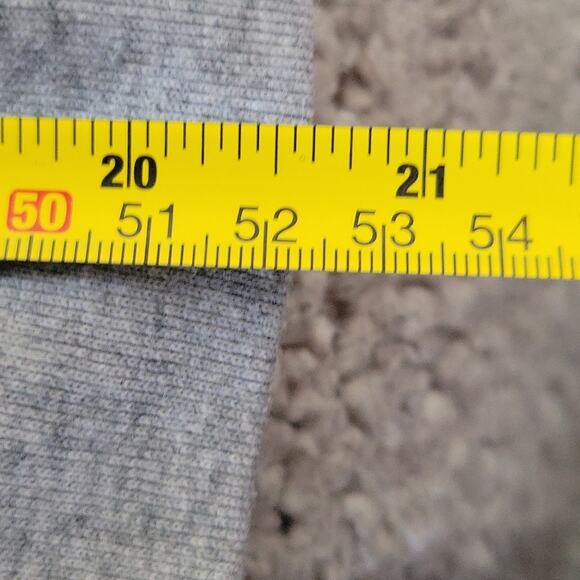 Calvin Klein Hoodie Women's XL Gray Silver Black Logo Athleisure Athletic Active - Picture 7 of 8